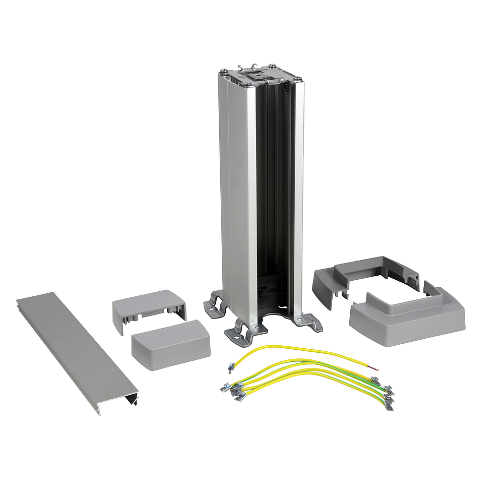 COLONNETTE 1 CPT 0,30M ALU